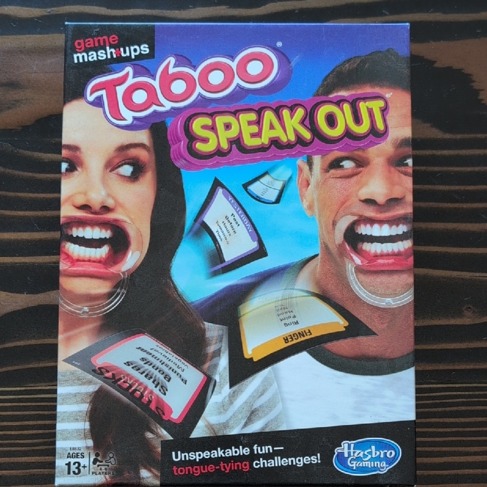 Hasbro Taboo Speak Out Game